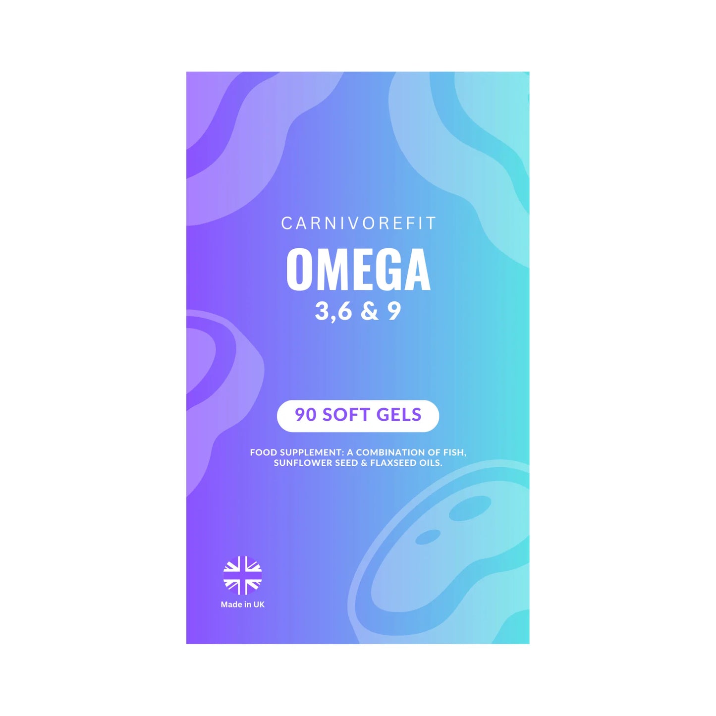 Omega 3, 6 & 9 Fish Oil 1000mg 90 Softgel Capsules